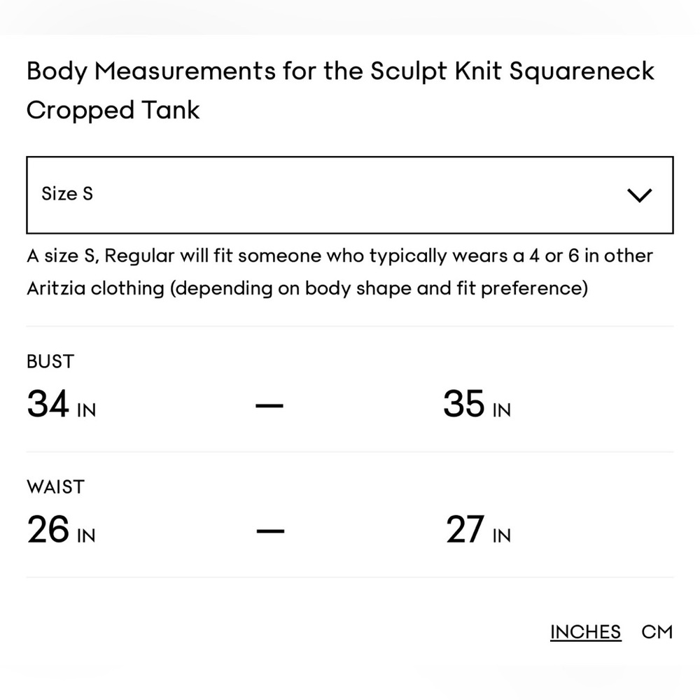 Aritzia Babaton Sculpt Knit Squareneck Cropped Tank - Picture 12 of 12